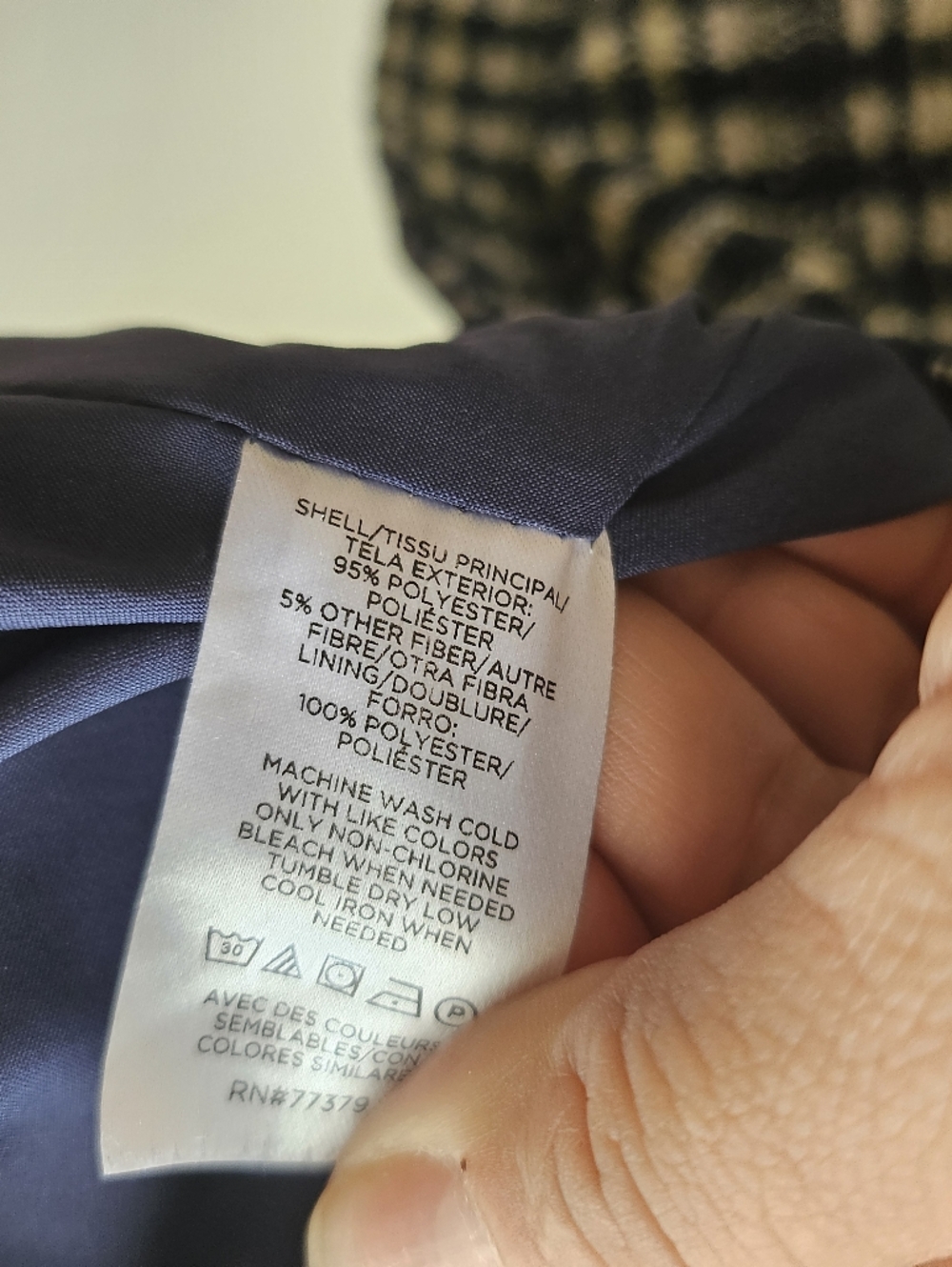 Ann Taylor Tweed Button Shift Dress - Picture 8 of 8